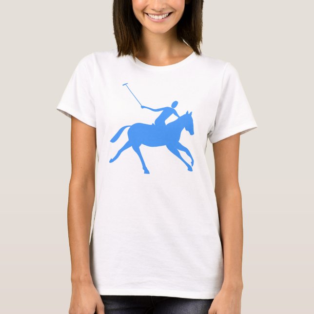 Polo - Baby blue T-shirt (Framsida)