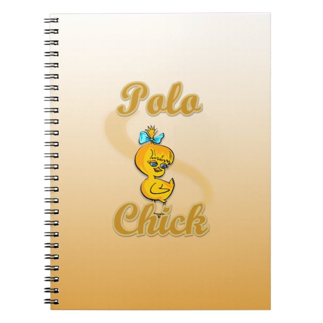 Polo-Chick Anteckningsbok Med Spiral (Framsidan)