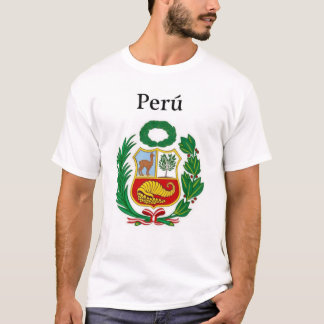 POlo con logotipo de Perú T Shirt