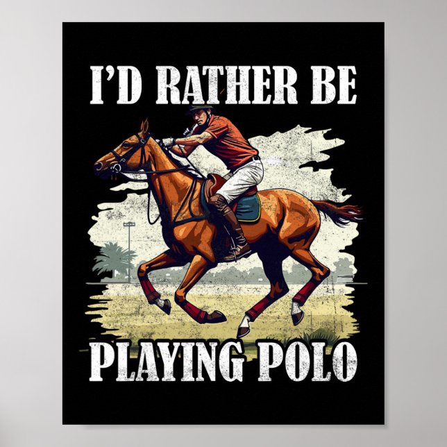 Polo equine poster (Framsidan)