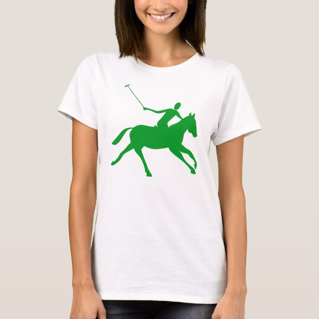 Polo - Grönt av gräs T Shirt (Framsida)