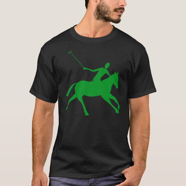 Polo - Grönt av gräs T Shirt (Framsida)