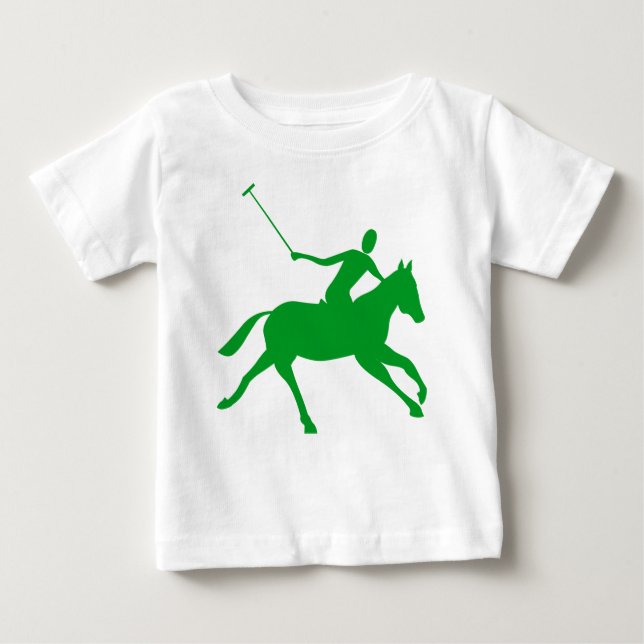 Polo - Grönt av gräs Tee Shirt (Framsida)