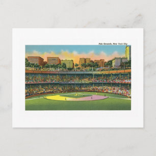 Polo Grounds, New York City Vykort