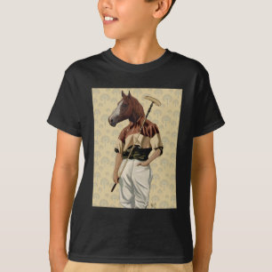 Polo Horse Porträtt T Shirt