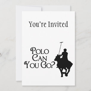 Polo Kan Du Gå Inbjudningar