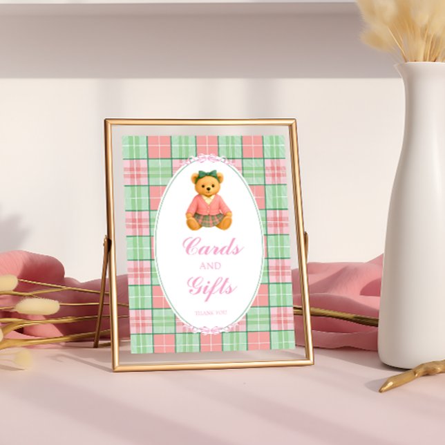 Polo Luxury Nalle Baby Shower Cards and Gifts Poster (Skapare uppladdad)