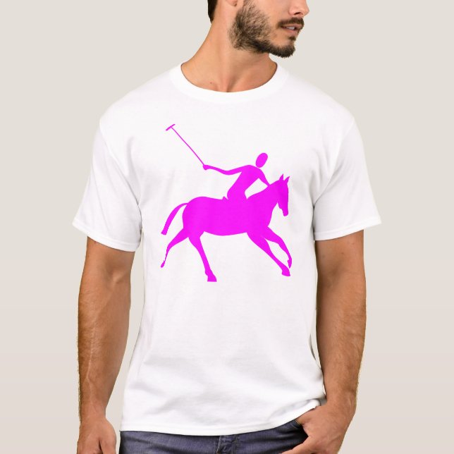 Polo - Magenta Tee Shirt (Framsida)