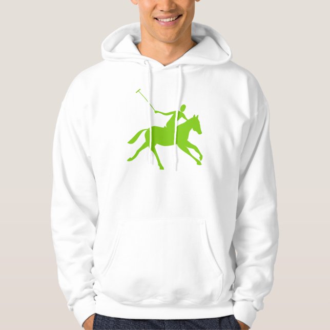 Polo - Martiska Grönten Sweatshirt Med Luva (Framsida)