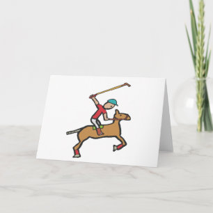 Polo Pay Horse and Rider Kort