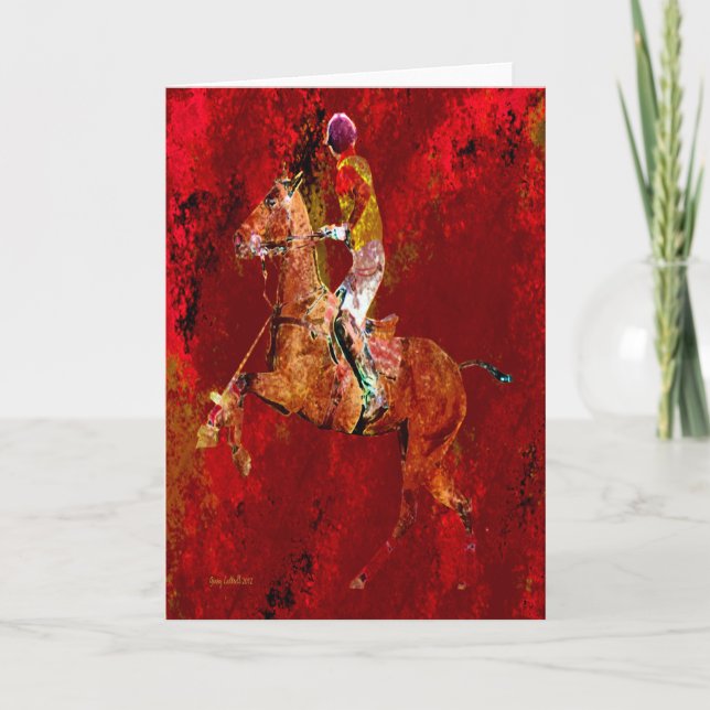 Polo Player Kort (Framsida)