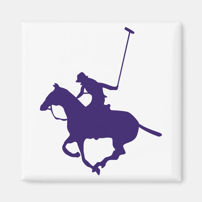 Polo Player Magnet (Framsidan)