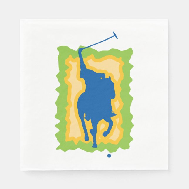 Polo Player Pappersservett (Framsidan)