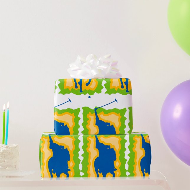 Polo Player Presentpapper (Skapare uppladdad)