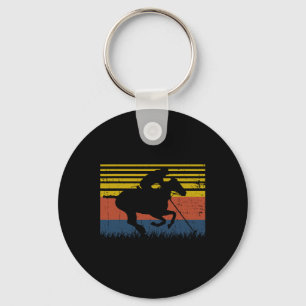 Polo Players  Horse Equestrian Spo Nyckelring