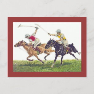 Polo Ponies Vykort