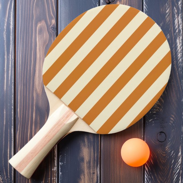 Polo-randig bränd honung-färg pingisracket (Skapare uppladdad)