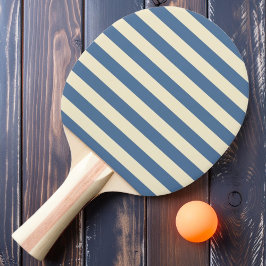 Polo Randig Capri Blå Färg Pingisracket