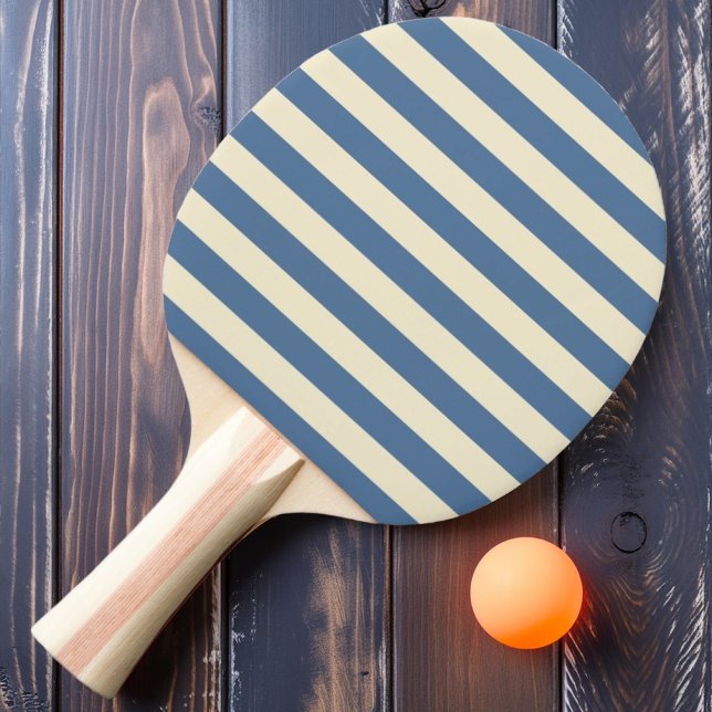 Polo Randig Capri Blå Färg Pingisracket (Skapare uppladdad)