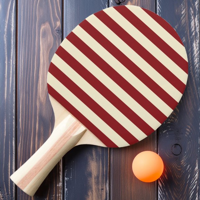 Polo-randig djup tranbärs färg pingisracket (Skapare uppladdad)