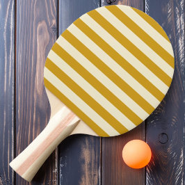 Polo-randig gulockra färg pingisracket