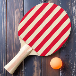 Polo-randig Körsbärsplockning Rosa Färg Pingisracket