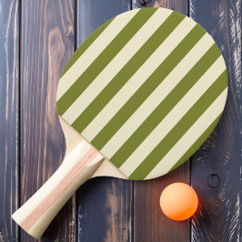 Polo-randig pilgrön färg pingisracket