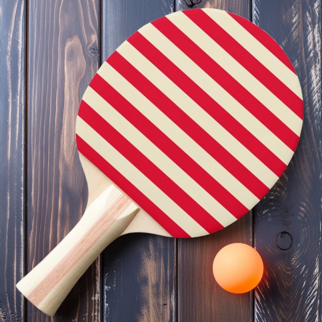 Polo-randig Rosa Körsbärsplockningsfärg Pingisracket (Skapare uppladdad)