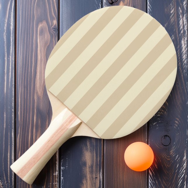 Polo Randig Sanddynsfärg Pingisracket (Skapare uppladdad)