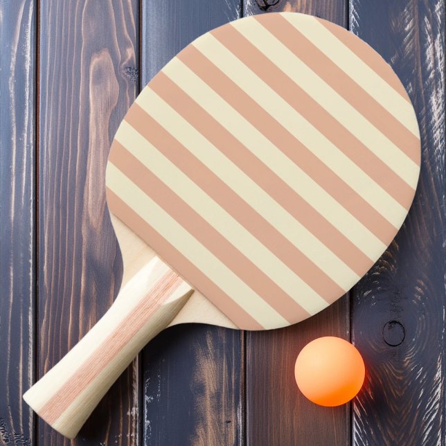 Polo-randig söt persikofärg pingisracket (Skapare uppladdad)