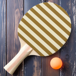 Polo-randig varm ökenfärg pingisracket