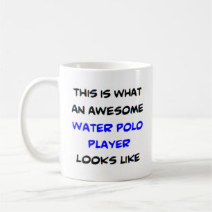 Polo-spelare i fantastisk vatten kaffemugg
