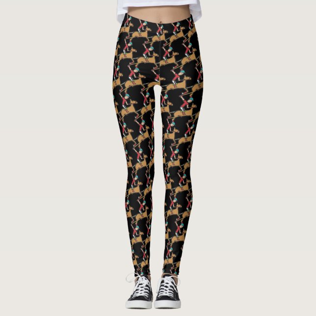 Polo Spelning Leggings (Framsida)