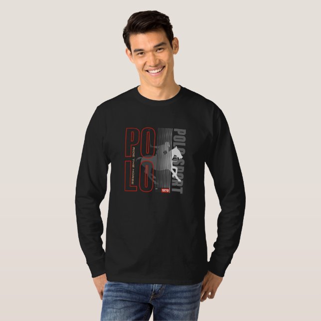 Polo Sport | Manar Långärmad T shirt (Hel framsida)