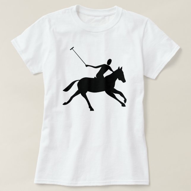 Polo - svart t-shirt (Design framsida)