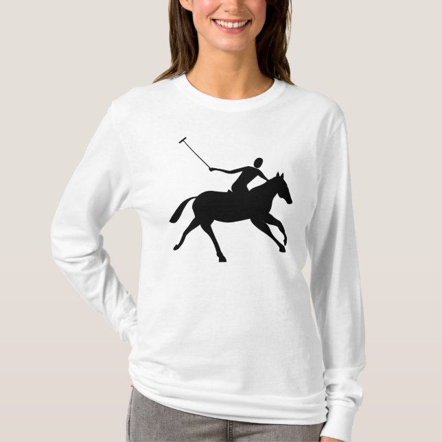 Polo - svart t shirt (Framsida)