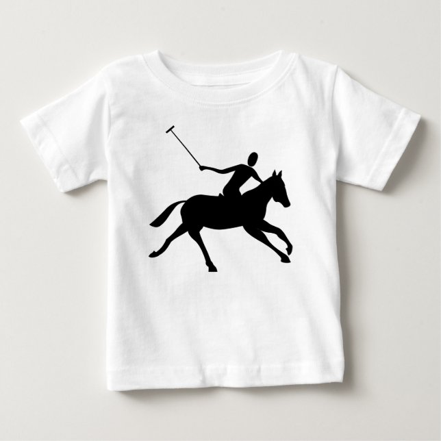 Polo - svart tee (Framsida)