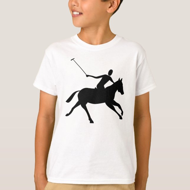 Polo - svart tee shirt (Framsida)