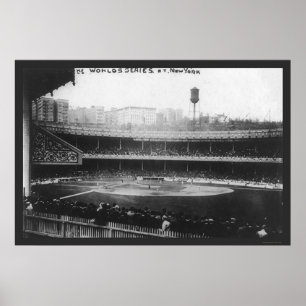 Poloen jordniner seriebaseball 1913 poster
