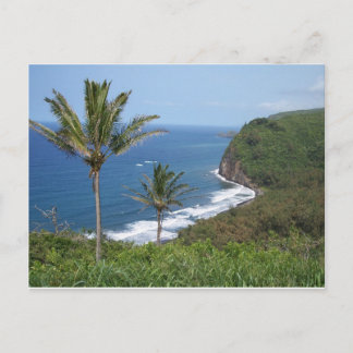Pololu Valley Overlook Postcard Vykort