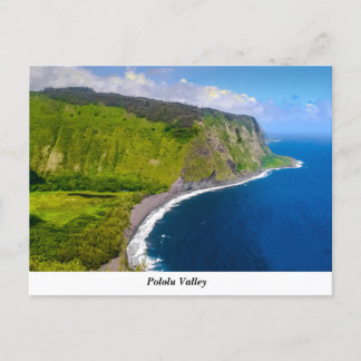 Pololu Valley Postcard Vykort