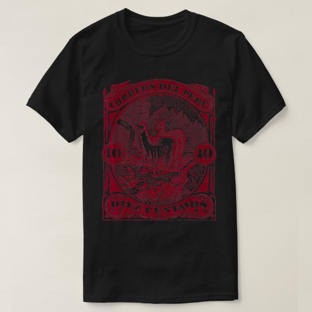 Polos Peruanos Correos del Peru T Shirt (Design framsida)
