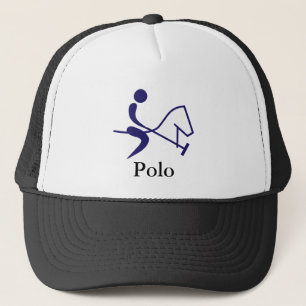 Polospelare - Polobaseballmössa - hatt Truckerkeps