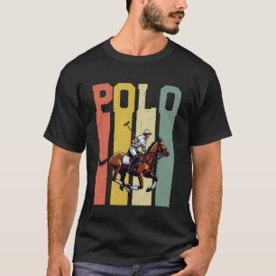 Polospelare Ridning Häst Ridsport Spo T Shirt