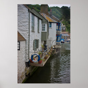 Polperro Cornwall affisch