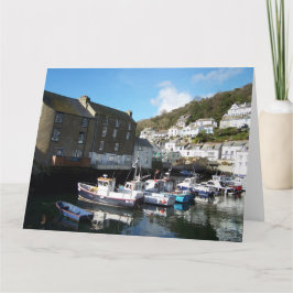Polperro Cornwall England Kort