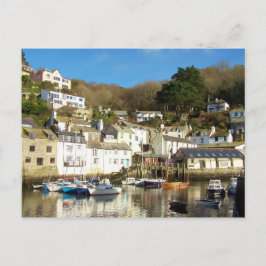 Polperro Harbor Cornwall England Vykort