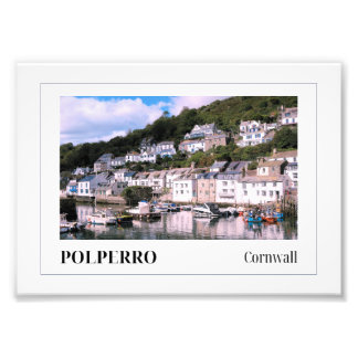 Polperro Harbour, Cornwall Fototryck
