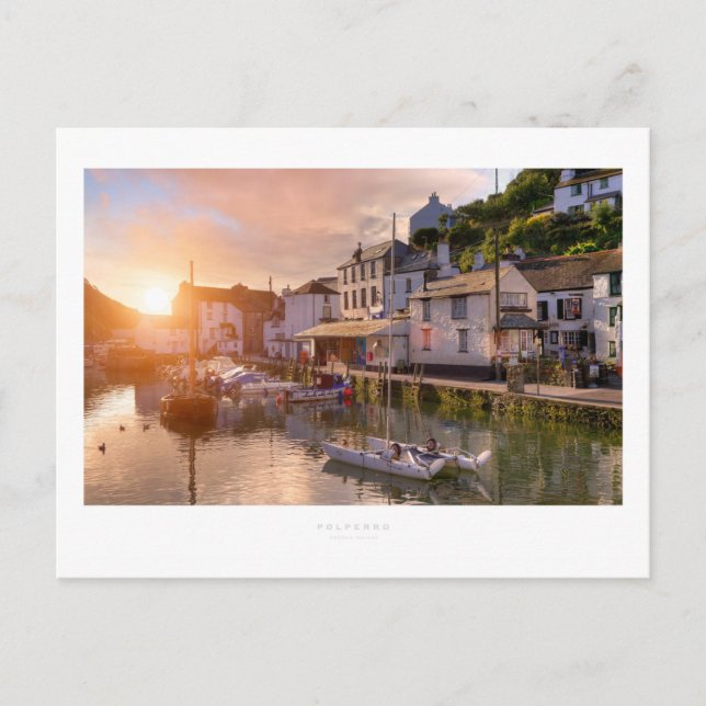 Polperro Vykort (Framsida)