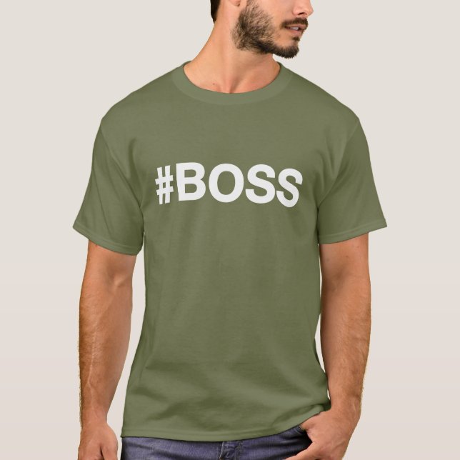 Pölsa-märkre #BOSSTshirt Tee Shirt (Framsida)